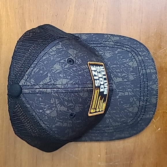 Hunting Life Size Does Matter Unisex OS Snapback Ball Cap Trucker Style Camo Hat - Picture 13 of 13